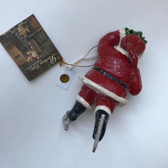 Bethany Lowe Retro Vtg Christmas Ornament Santa - Picture 3 of 3